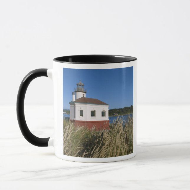 Coquille River fyr, Oregon, USA Mugg (Vänster)