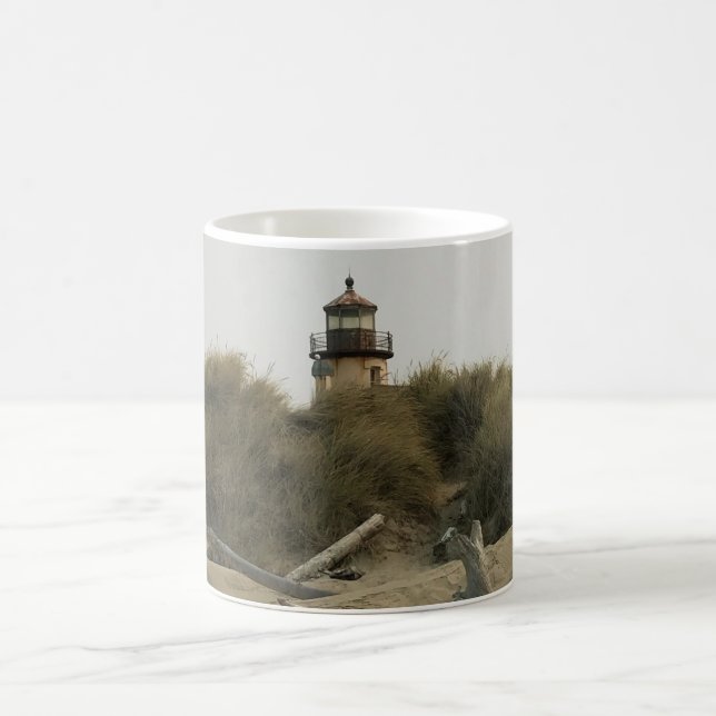 Coquille River Lighthouse, ELLER Kaffemugg (Center)