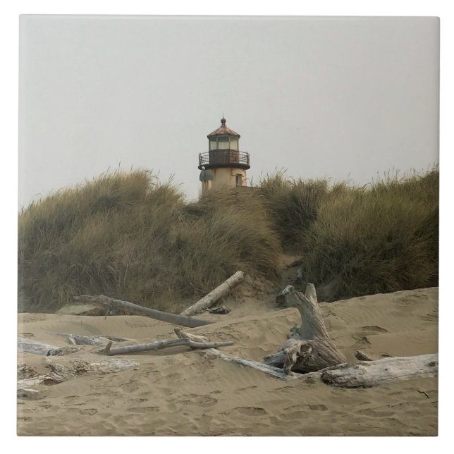 Coquille River Lighthouse, ELLER Kakelplatta (Framsidan)