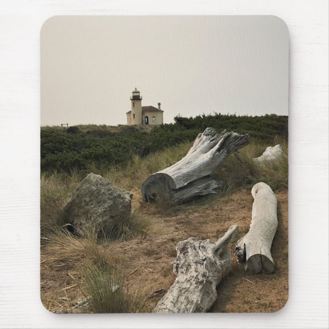 Coquille River Lighthouse, ELLER Musmatta (Framsidan)