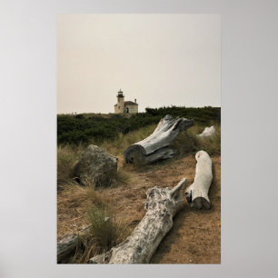 Coquille River Lighthouse, ELLER Poster