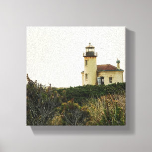 Coquille River Lighthouse, Oregon Canvastryck