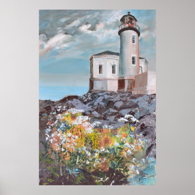 Coquille River Lighthouse Poster (Framsidan)