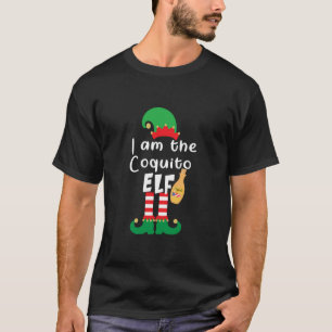 Coquito Elf Funny Puerto Rico Matching jul B T Shirt