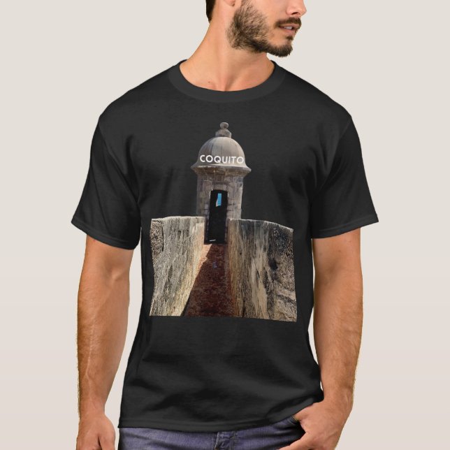Coquito en El Morro T Shirt (Framsida)