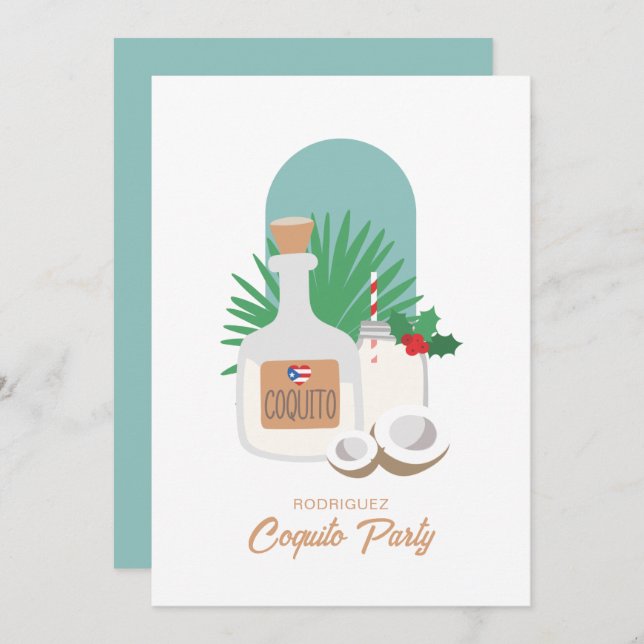 Coquito Julfest (Fram/baksida)