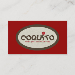 Coquito-kampanj Visitkort