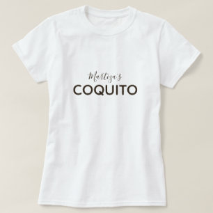 Coquito Kokos Klassisk Marknadsföring T Shirt