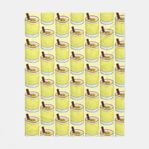 Coquito Puerto Rican Eggnog Rum-juldryck Fleecefilt