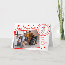 Coquito Säsong Anpassad Foto Text Kort