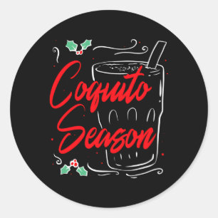 Coquito Season Ugly Puerto Rican Latino Runt Klistermärke