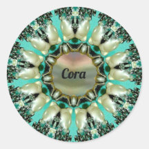 CORA ~ Bright Abstrakt Mönster ~ Personlig