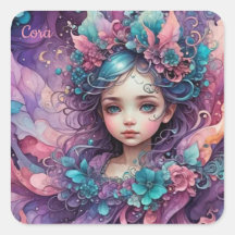 CORA ~ WOW! Fairy Rosa Blue Lavender ~