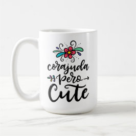 Corajuda Pero Cute, handskriven Kaffemugg