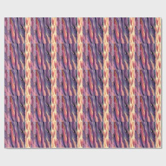coral and violet pattern presentpapper