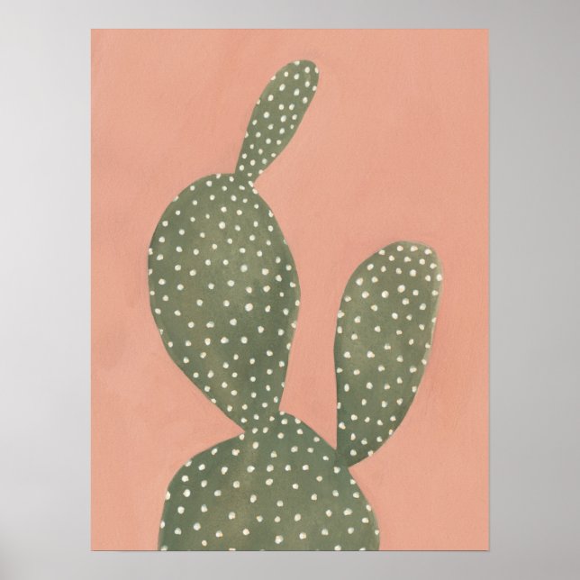 Coral Cacti Poster (Framsidan)