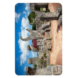 Coral Castle Flexible Magnet