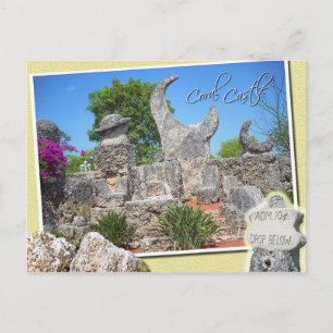 Coral Castle, Homestead, Florida Vykort