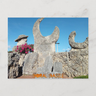 Coral Castle, Miami Vykort