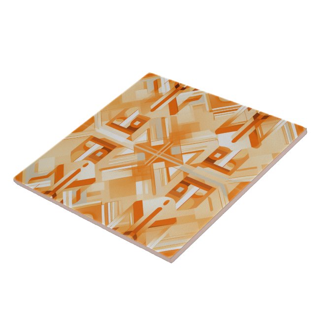 Coral Charm Apricot Ripple Collection Kakelplatta (Sidan)