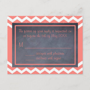 Coral Chevron OSA kort
