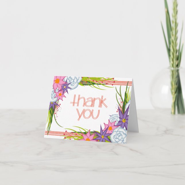 Coral Crush Tack väldigt mycket Kort (Framsida)