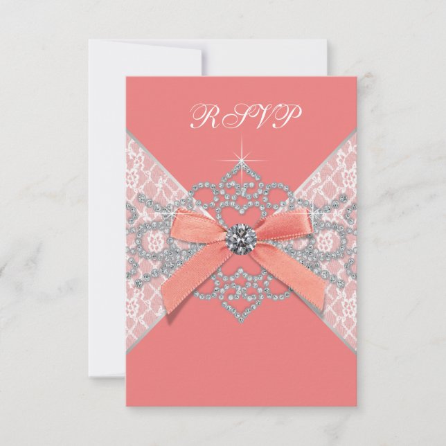 Coral Diamonds Coral Sweet 16 Födelsedagsfests OSA (Framsida)