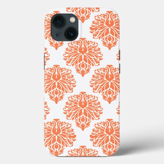 Coral Elegant Damask (Baksida)