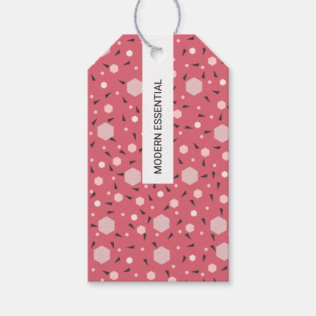 Coral Geo Edition Presentetikett (Framsidan)