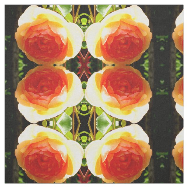 Coral gul ros tyg (Provkarta)