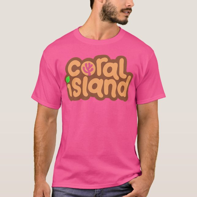 Coral Island - Logotyp T Shirt (Framsida)
