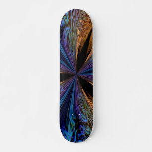 Coral Kaleidoscope Skateboard Bräda 20 Cm