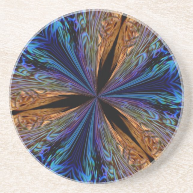 Coral Kaleidoscope Underlägg (Framsidan)