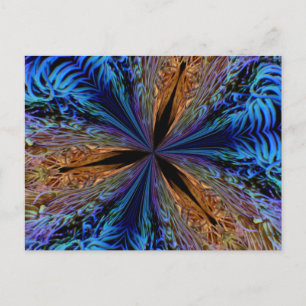 Coral Kaleidoscope Vykort