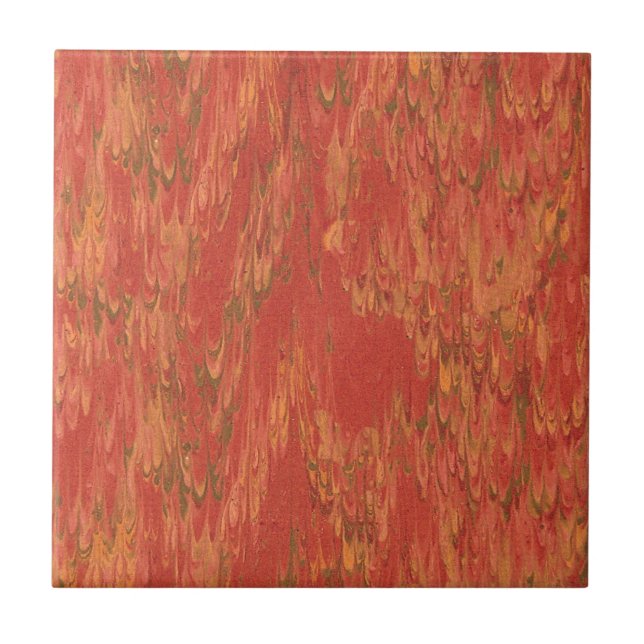 Coral Lava Kakelplatta (Framsidan)
