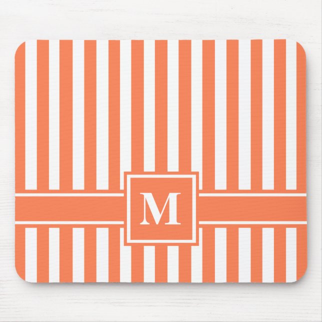 Coral Modern Rand med Monogram Musmatta (Framsidan)