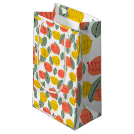 Coral och Guld Flowers