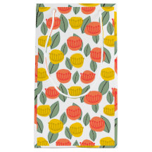 Coral och Guld Flowers