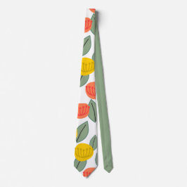 Coral och Guld Flowers Slips