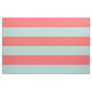 Coral och Mint Wide Rand Large Tyg