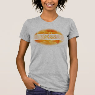 Coral Orange Ro Bride T-shirt