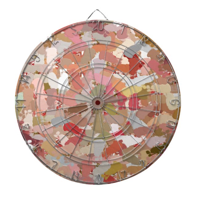 Coral Paint Splatter Piltavla (Framsidan)
