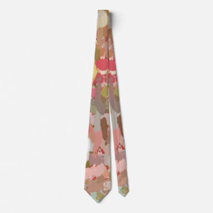 Coral Pärlor Paint Splatter Slips
