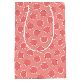 Coral Polka Dot Designer