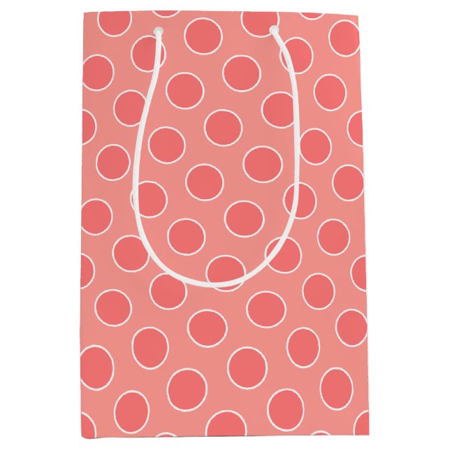 Coral Polka Dot Designer (Framsidan)