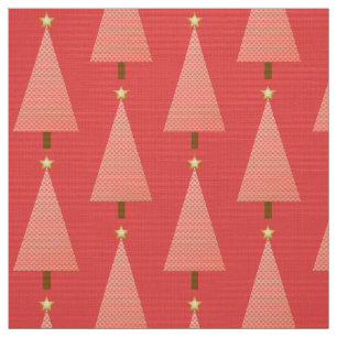 Coral Polka dot modern Julgran Tyg