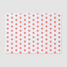 Coral Polka dots Mönster