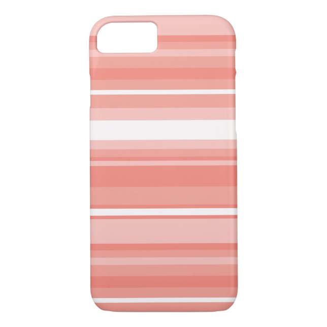 Coral rand Case-Mate iPhone skal (Baksida)