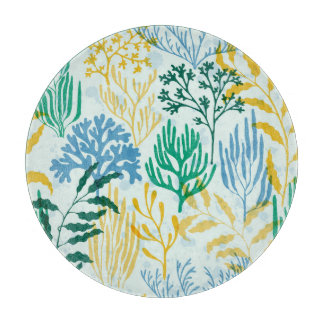 Coral Reef, Algae Seamless Mönster.