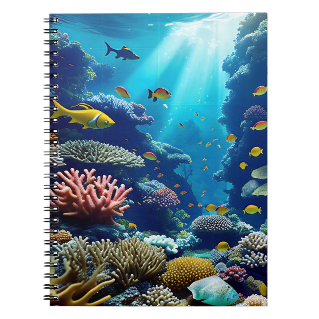 Coral Reef Anteckningsbok (Framsidan)